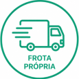 Frota própria
Atendimento e entrega rápida