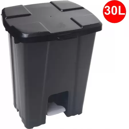 LIXEIRA QUADRADA C/ PEDAL P30A