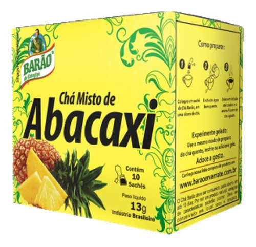 CHA BARAO ABACAXI 13GR -
