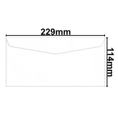 ENVELOPE BR S/CEP OFICIO 114X2