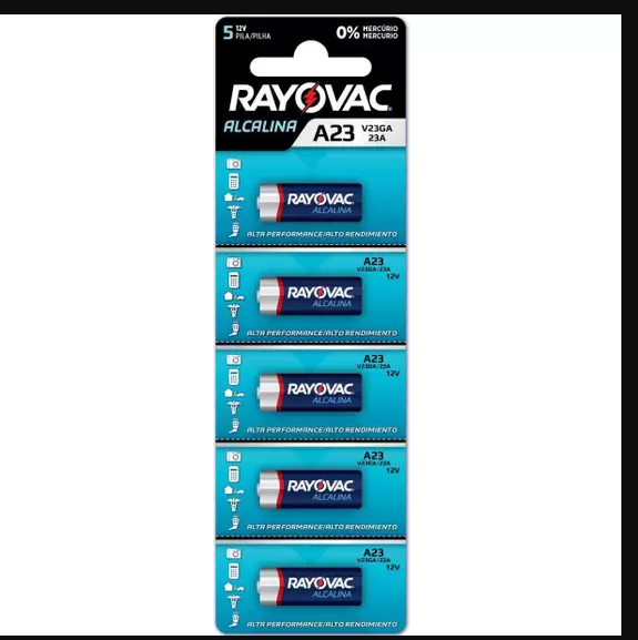 BATERIA A23 12 VOLTS ALCALINA