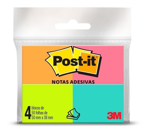 BLOCO ADESIVO POST-IT 38X50 CO