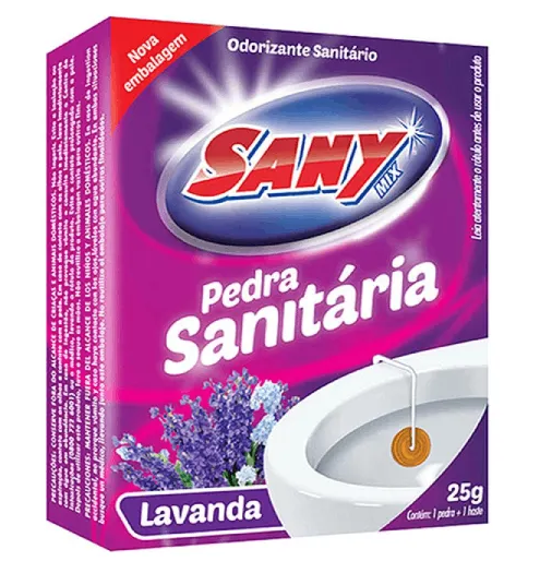 PEDRA SANITARIA 25GR SANY >