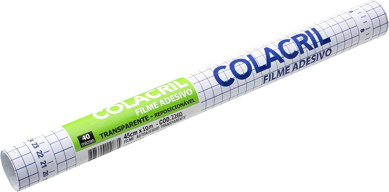 PLASTICO AUTO ADESIVO TRANSP.