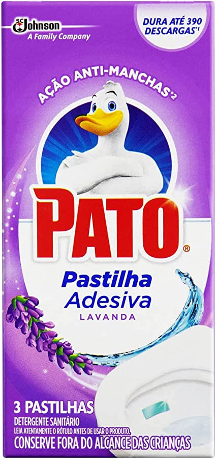 PASTILHA ADESIVA PATO LAVANDA