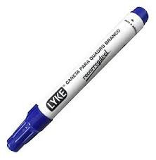 MARCADOR QUADRO BRANCO AZUL LI