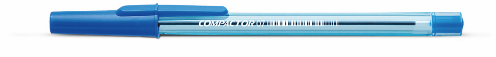 CANETA COMPACTOR 0.7MM AZUL >