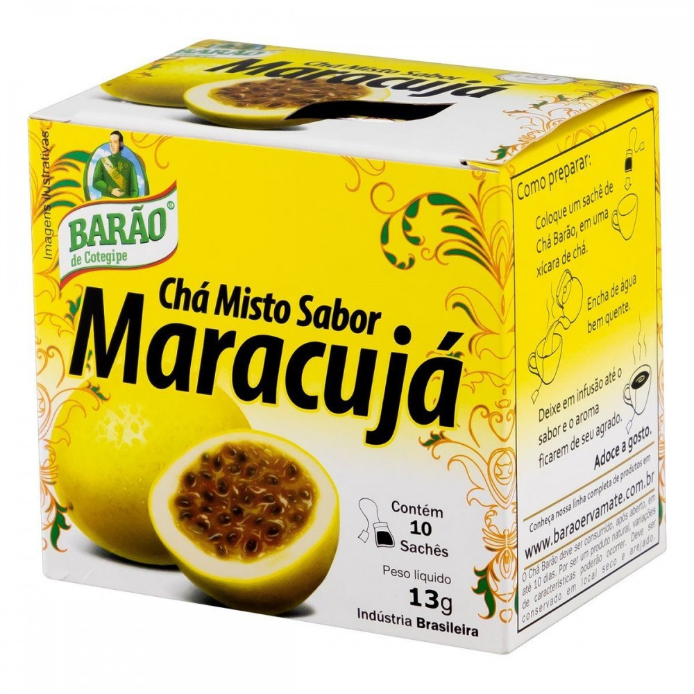 CHA BARAO MARACUJA 13GR -