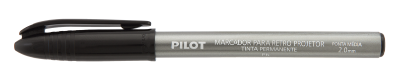 CANETA RETRO. 2.0MM PILOT PRET