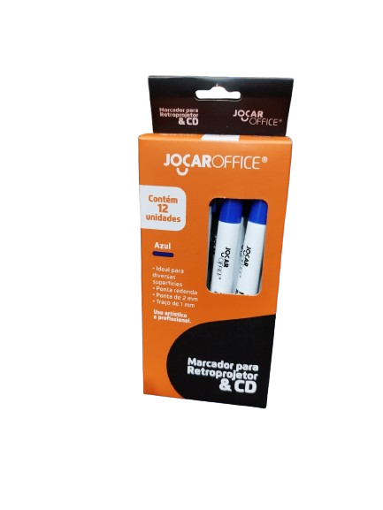 CANETA RETRO. 2.0MM AZUL JOCAR