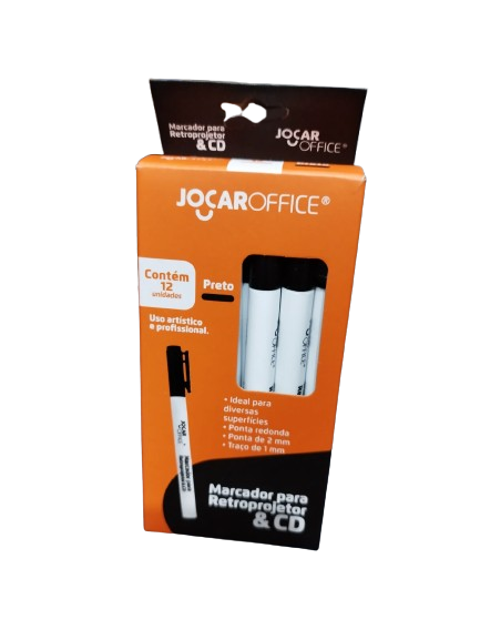 CANETA RETRO. 2.0MM PRETA JOCA