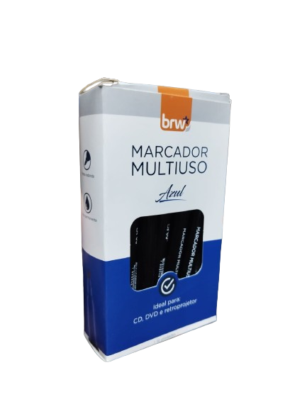 CANETA RETRO. 2.0MM AZUL >