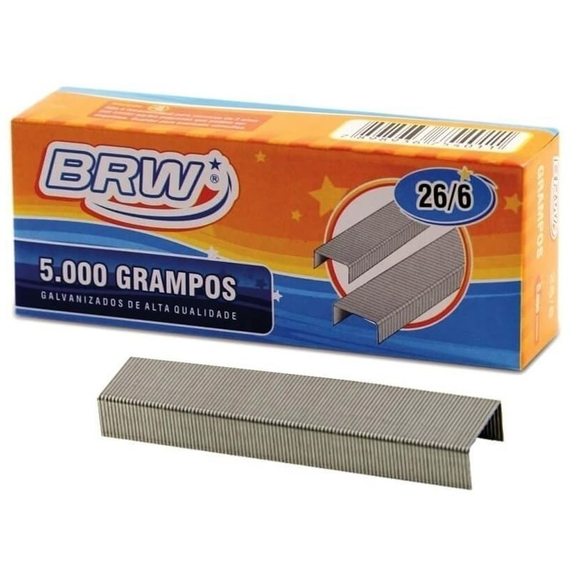 GRAMPO 26/6 BRW GALVANIZADO C/