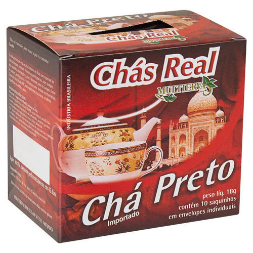 CHA MULTIERVAS PRETO C/10 SC -