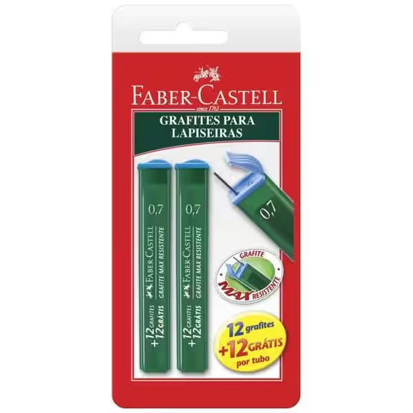 GRAFITE 0.7MM 2B FABER-CASTELL