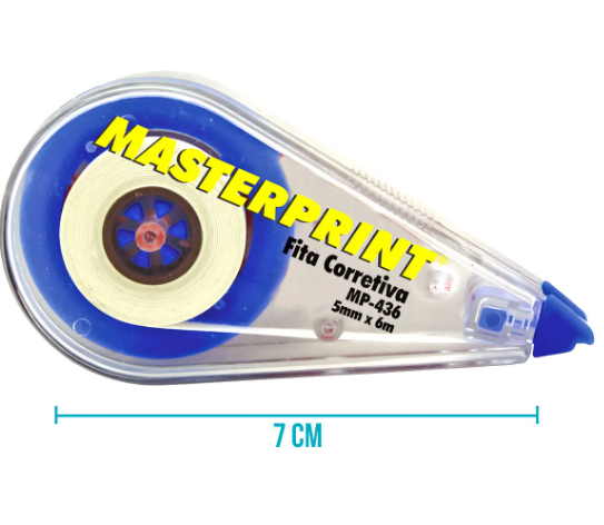 FITA CORRETIVA 5MM X 6M MASTER