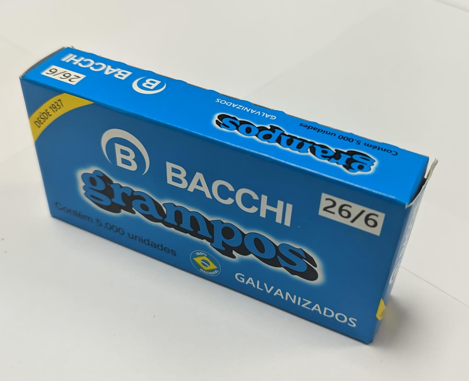 GRAMPO 26/6 BACCHI GALV. C/500