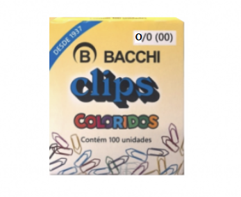 CLIPS 0/0 BACCHI COLOR C/100 >