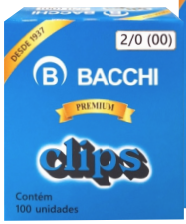 CLIPS 2 BACCHI GALV.  C/100 >