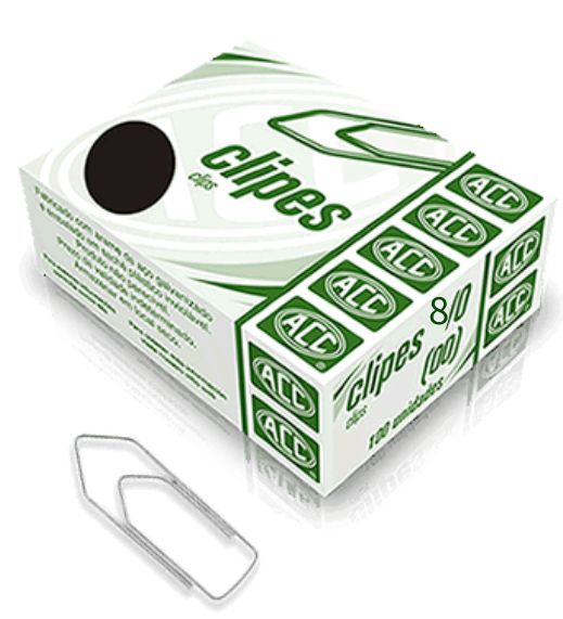 CLIPS 8/0 ACC GALV. 500GR >