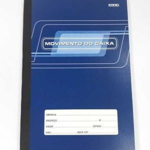 LIVRO MOVIMENTO CAIXA 100FLS S