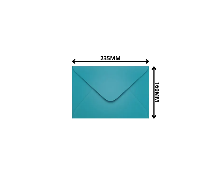 ENVELOPE 160X235 AZUL CLARO (