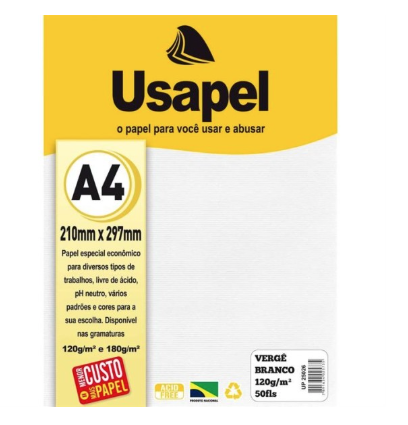 PAPEL A4 120GR BRANCO