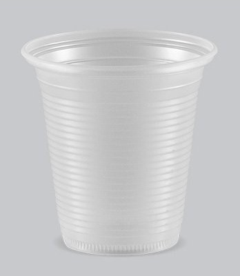 COPO PLAST. 150ML TRANSP. PESA