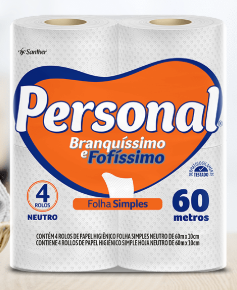 PAPEL HIGIENICO BR. 04X60MTS P