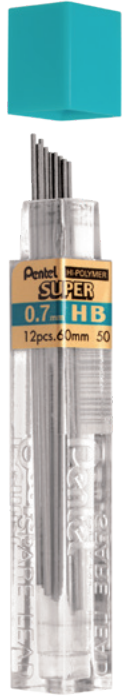 GRAFITE 0.7MM HB PENTEL C/12