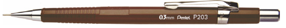LAPISEIRA 0.3MM P203 PENTEL >