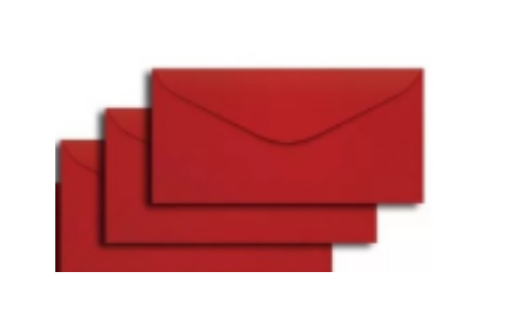 ENVELOPE 114X229MM PEQUIM VERM