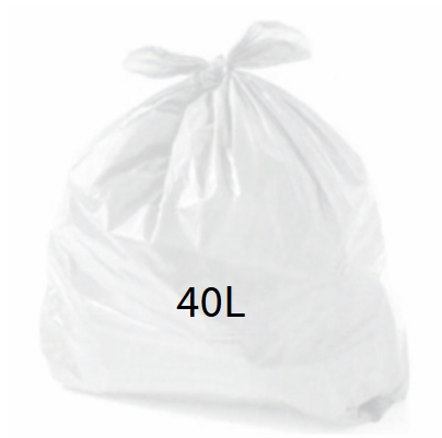 SACO DE LIXO 40LTS BRANCO ECON