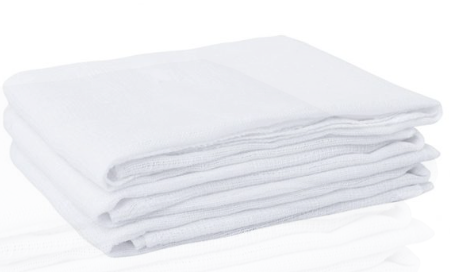 PANO PRATO BRANCO C/ BAINHA 50