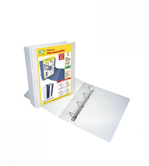 FICHARIO 4 ARG. LARGO C/VISOR