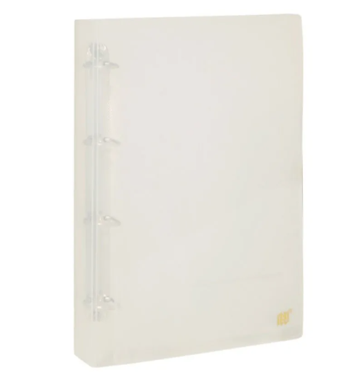 FICHARIO 4 ARG. A5 CRISTAL YES