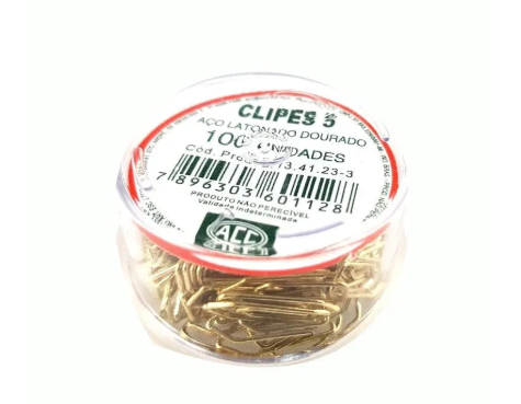 CLIPS MINI 5 ACO ACC DOURADO C