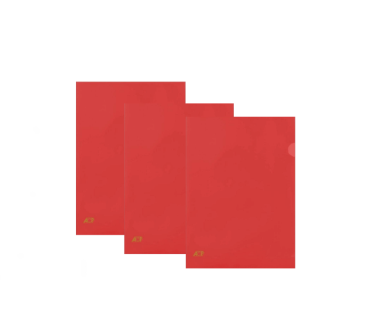 PASTA L A4 VERMELHA ACP 0,15