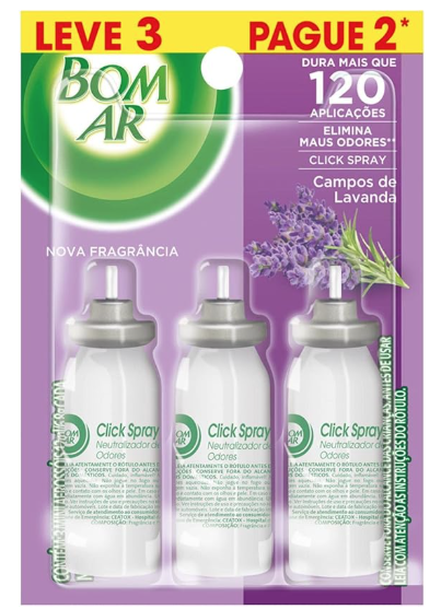 ODORIZADOR BOM AR LAVANDA REFI