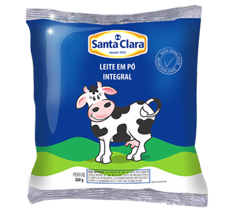 LEITE SANTA CLARA EM PO INTEGR
