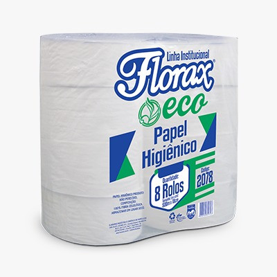 PAPEL HIGIENICO 8X300MTS BR2 E