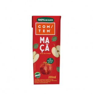 SUCO COM/TEM 100 MACA 200ML