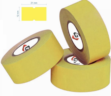 ETIQUETA AMARELA (PRECO) ROLO