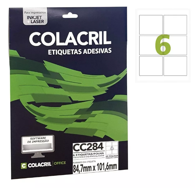 ETIQUETA 6284 CARTA 25FLS 101,