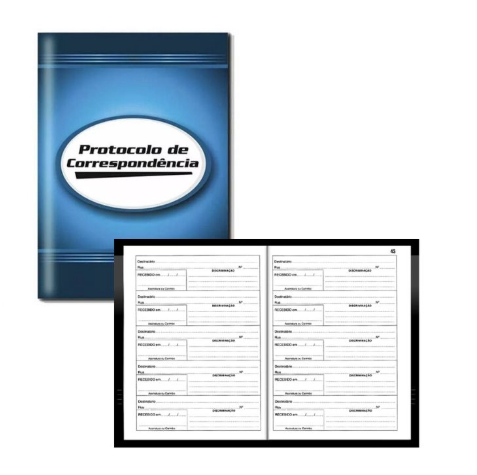 LIVRO PROTOCOLO DE CORRESPONDE