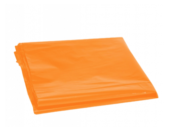 SACO DE LIXO 200LTS LARANJA SE