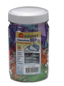 CHAVEIROS 60 UN C/60 ETIQUETAS