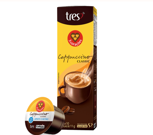 CAFE 3 CORACOES CAPSULA 10X11G