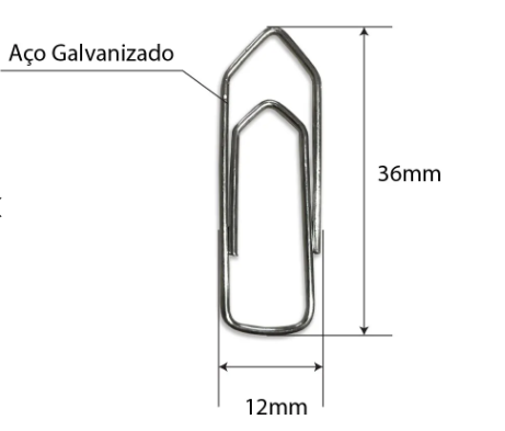 CLIPS 3/0 GALVANIZADO CX PEQUE