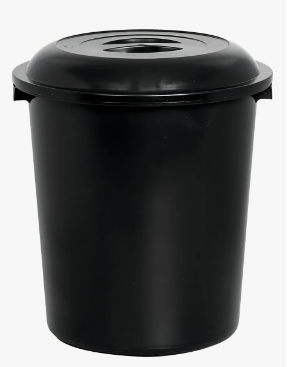 LIXEIRA COM TAMPA 27LTS